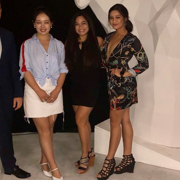 Fashion Nova Low Cut Luxury Dress - Picture 2 of 4